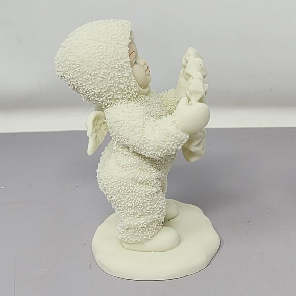 Snowbabies "O‎ For Joy" Angel Figurine From Department 56 With Original Box - Picture 5 of 16